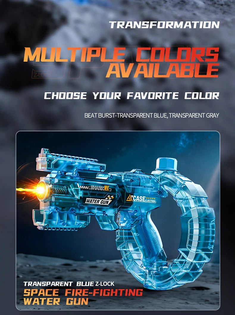 Rechargeable Rapid-Fire Water Gun 💦⚡
