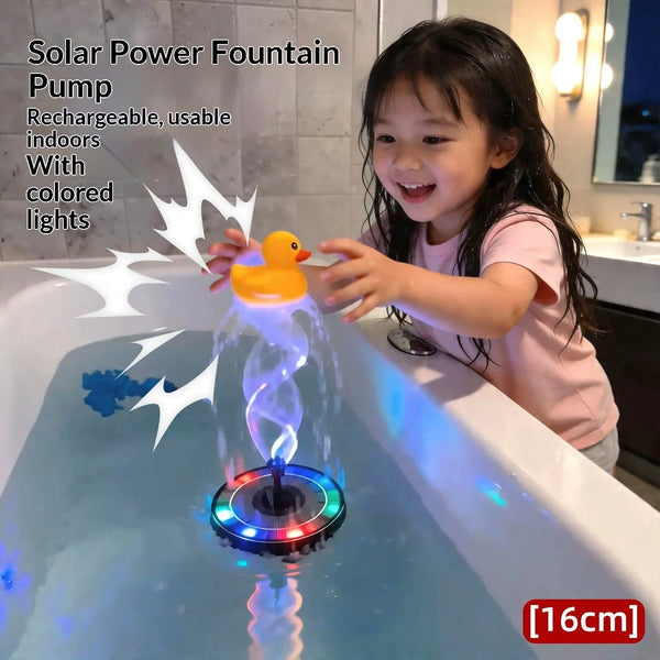 Powerful LED Bath Rainbow Fountain🌈💦
