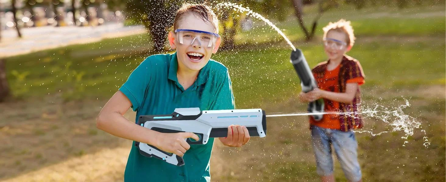 Rechargeable Long-Range Water Gun 💦⚡