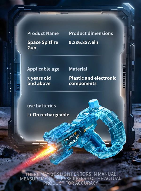 Rechargeable Rapid-Fire Water Gun 💦⚡