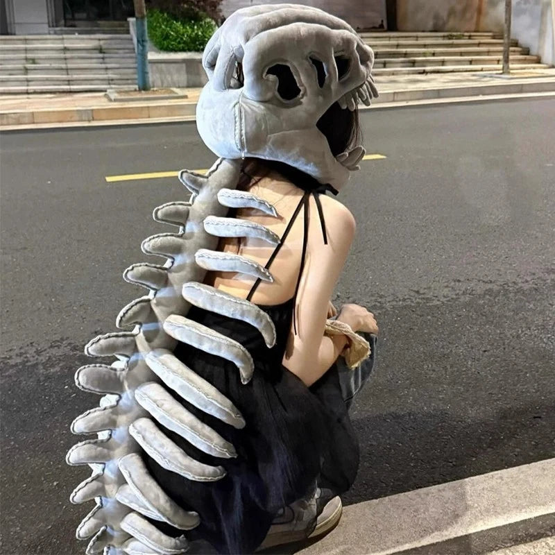 Dino Skeleton Plush – The Funniest Costume for Kids & Adults 🦖