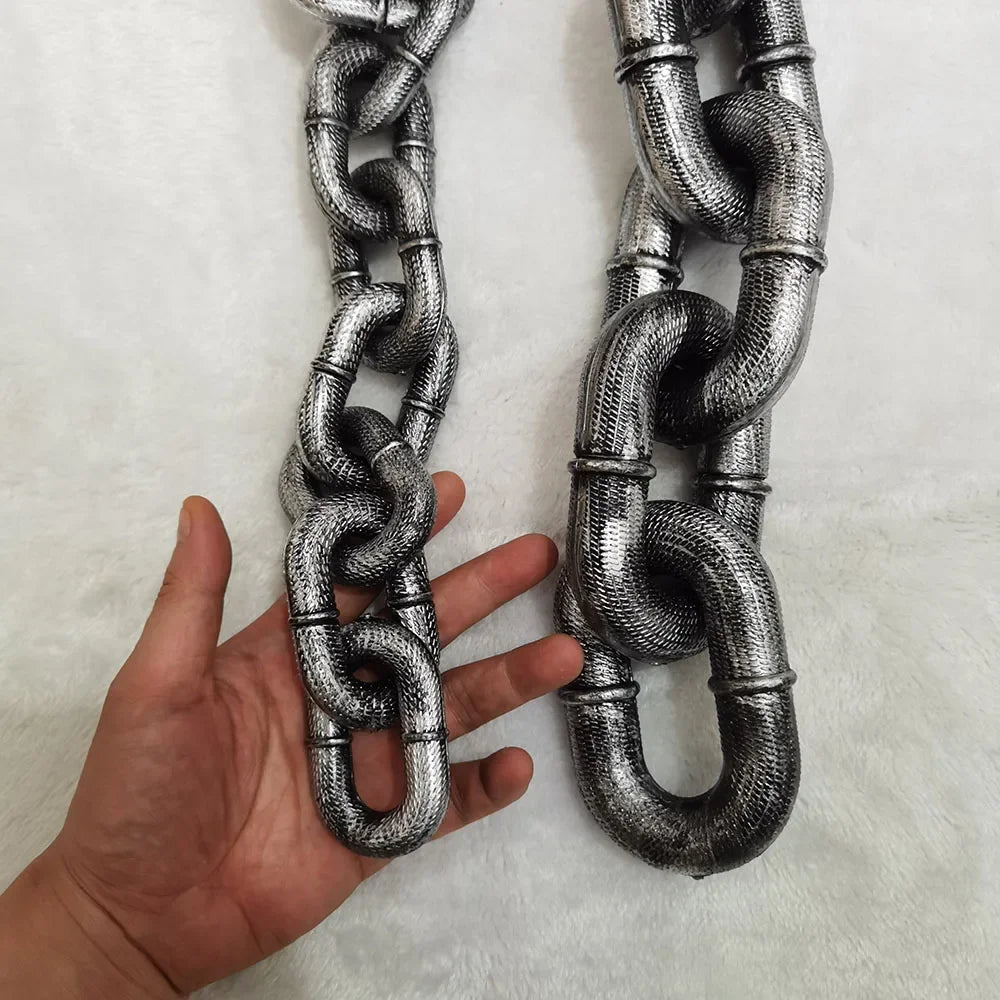 Chunky Iron-Style Dog Leash 🐶⛓️✨