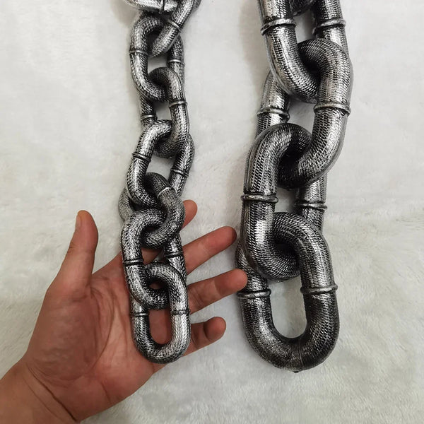 Chunky Iron-Style Dog Leash 🐶⛓️✨