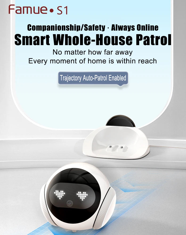 Smart Robot Camera – Girl/Boyfriend Companion 🏠🤖