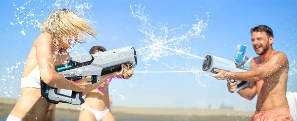 Rechargeable Long-Range Water Gun 💦⚡