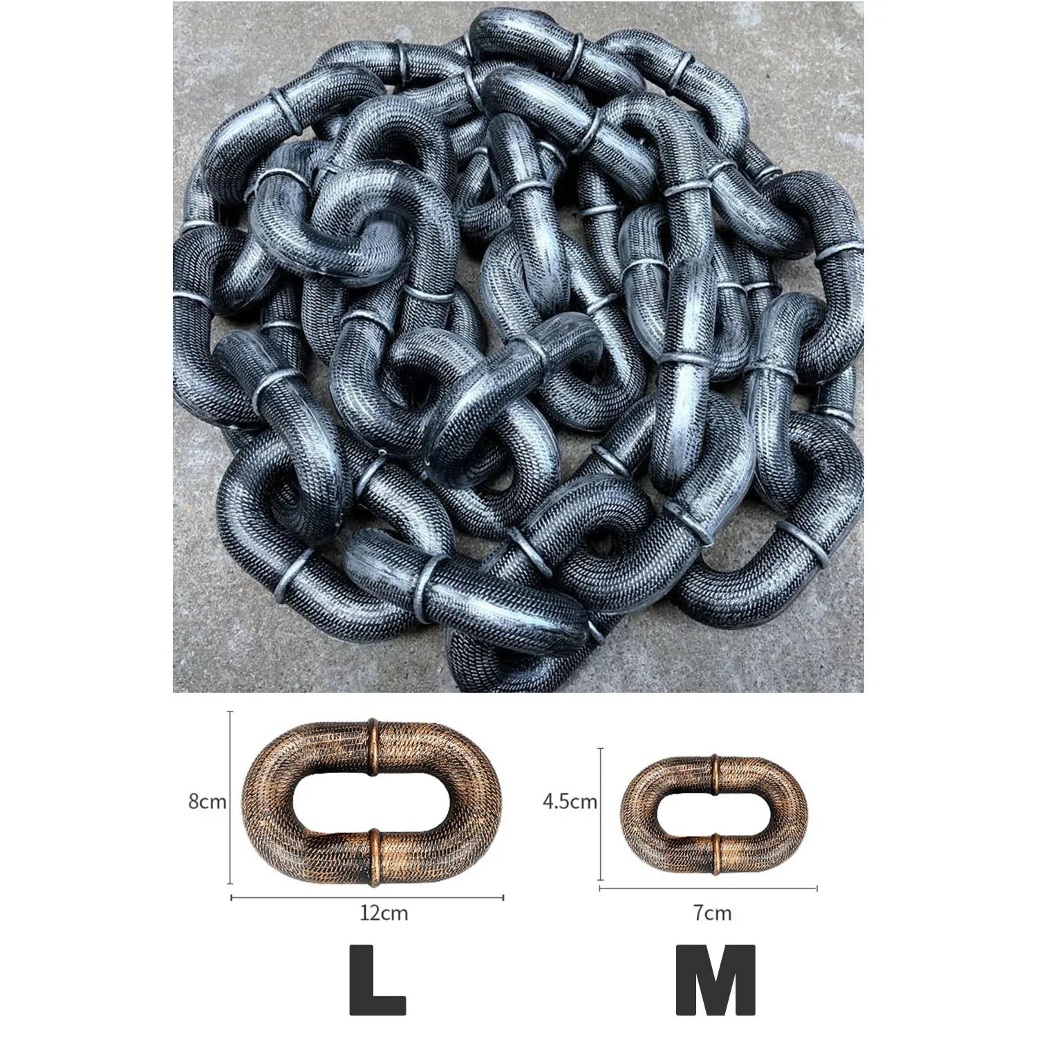 Chunky Iron-Style Dog Leash 🐶⛓️✨