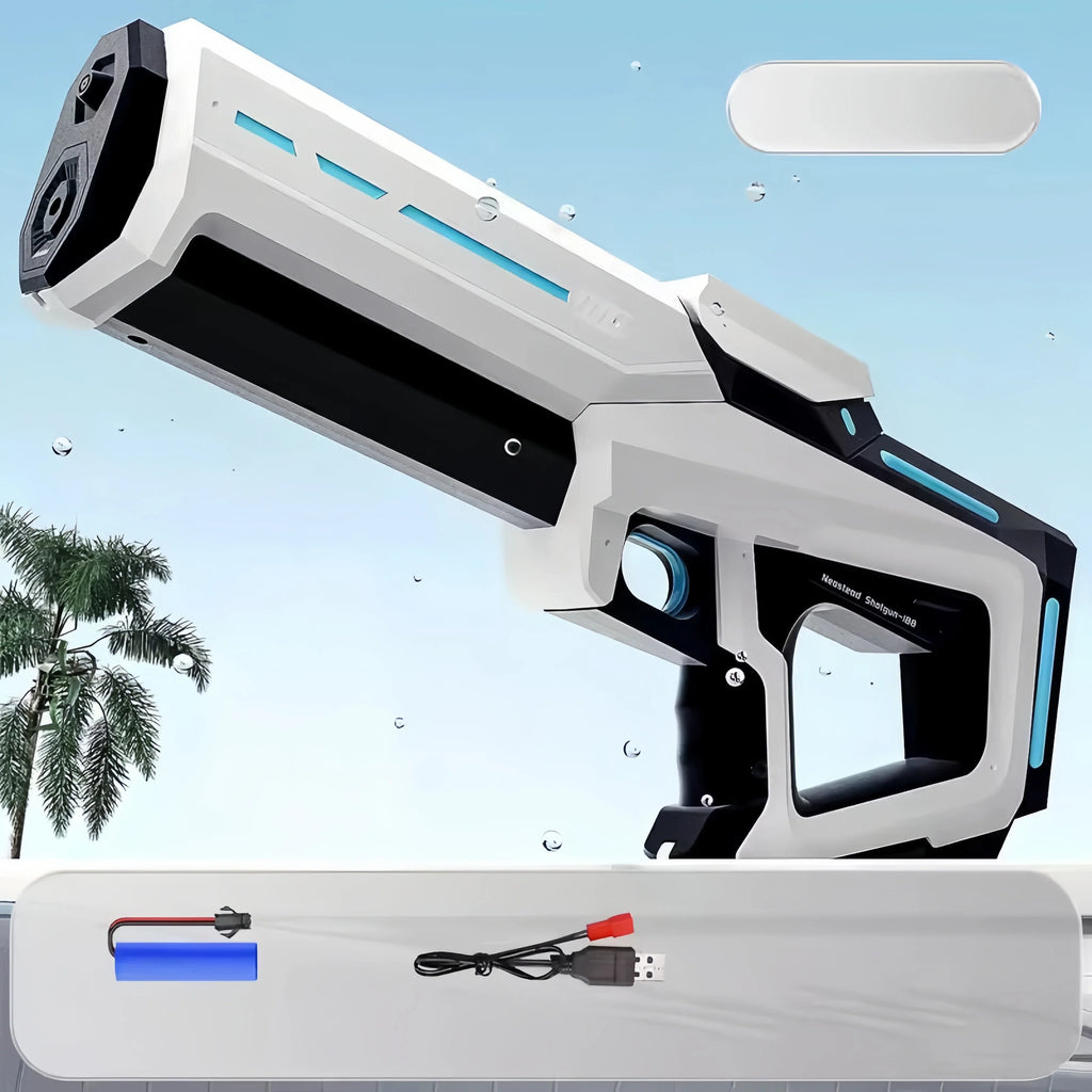 Rechargeable Long-Range Water Gun 💦⚡
