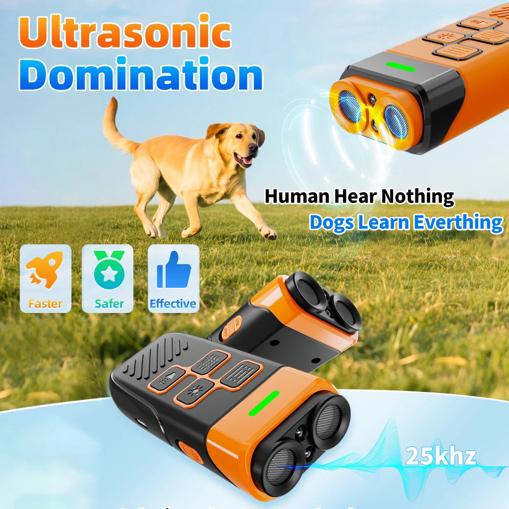 Ultrasonic Dog Bark Deterrent & Trainer 🐾