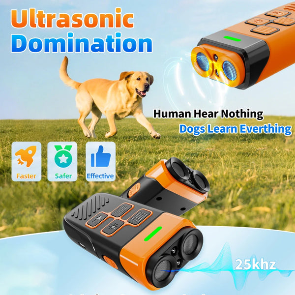 Ultrasonic Dog Bark Deterrent & Trainer 🐾