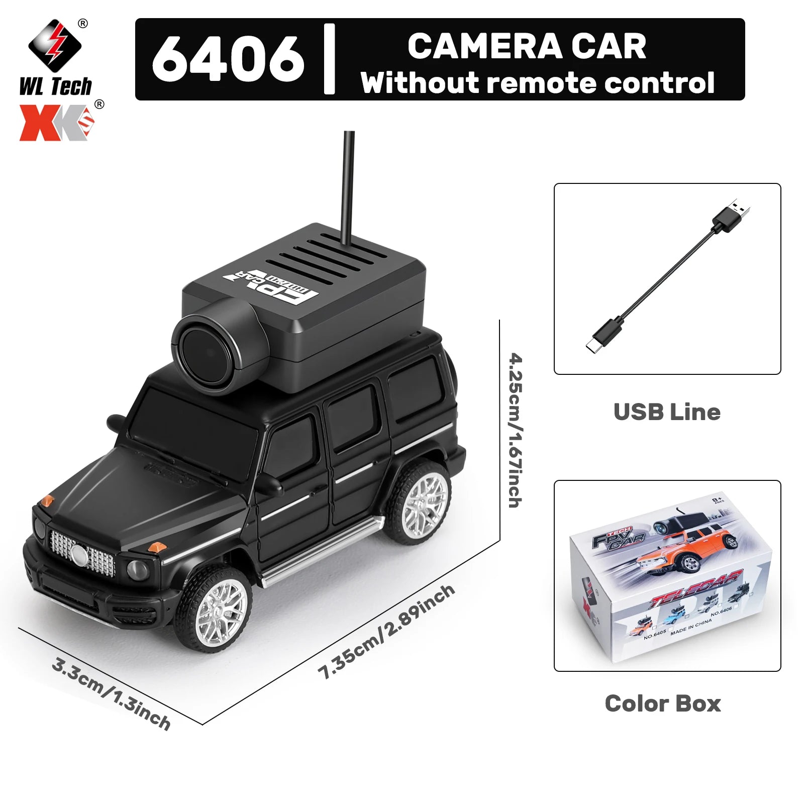 Mini RC Camera Car – Drive, Explore & Record in Real Time 🚗📸