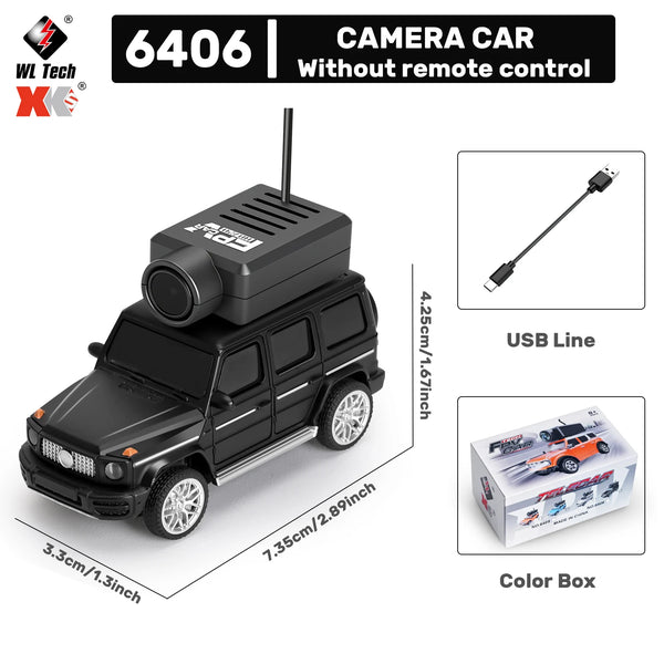 Mini RC Camera Car – Drive, Explore & Record in Real Time 🚗📸