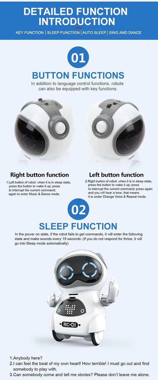 Interactive Voice-Controlled Robot Toy With Real Emotions 🤖