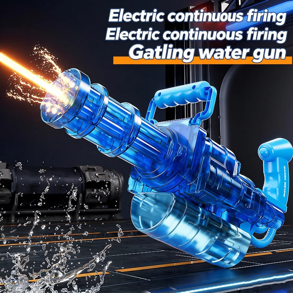 Rechargeable Electric Gatling Water Blaster 💦⚡