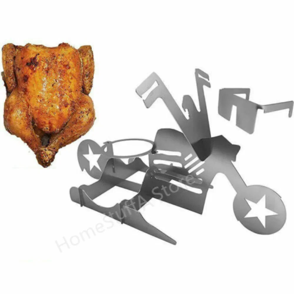 Motorcycle Chicken Roaster Rack
