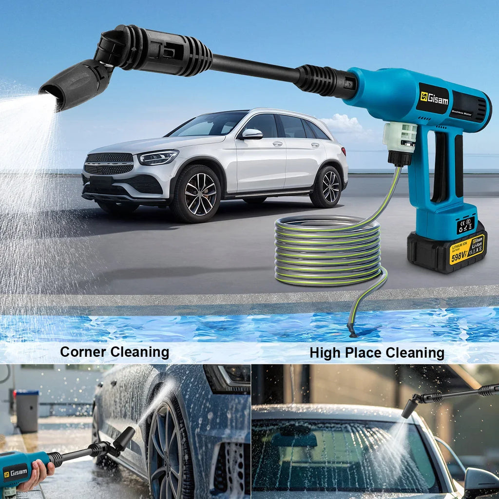 Cordless Brushless High-Pressure Washer 💦🚗