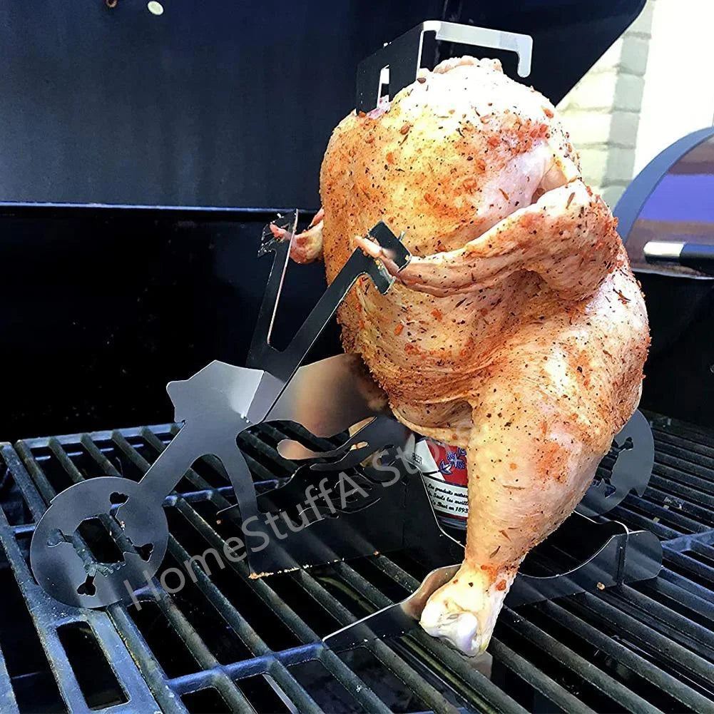 Motorcycle Chicken Roaster Rack