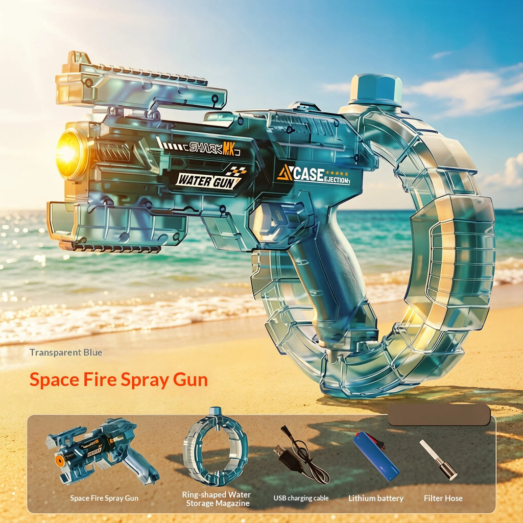 Rechargeable Rapid-Fire Water Gun 💦⚡