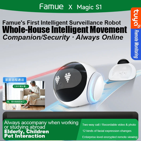 Smart Robot Camera – Girl/Boyfriend Companion 🏠🤖