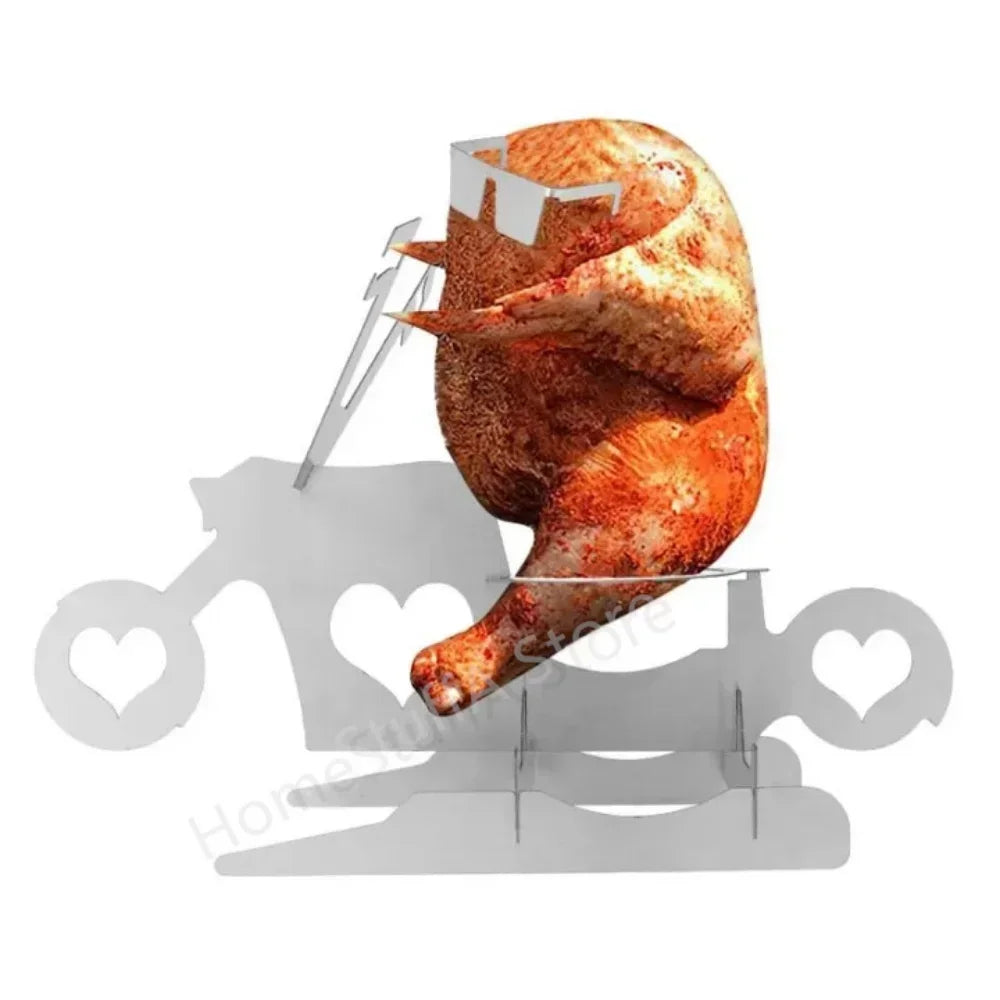Motorcycle Chicken Roaster Rack