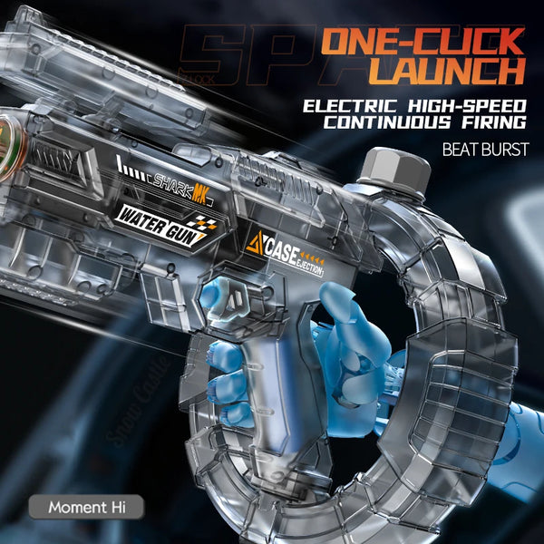 Rechargeable Rapid-Fire Water Gun 💦⚡