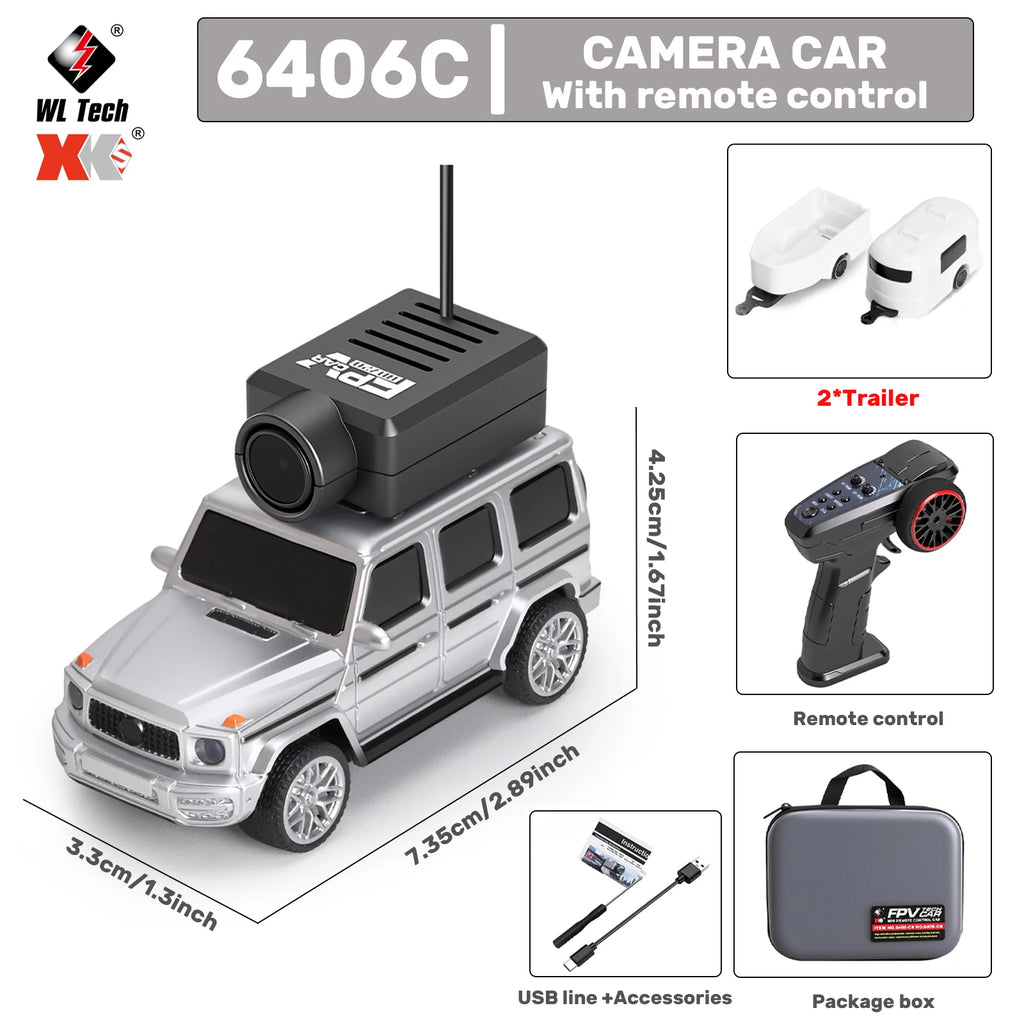 Mini RC Camera Car – Drive, Explore & Record in Real Time 🚗📸
