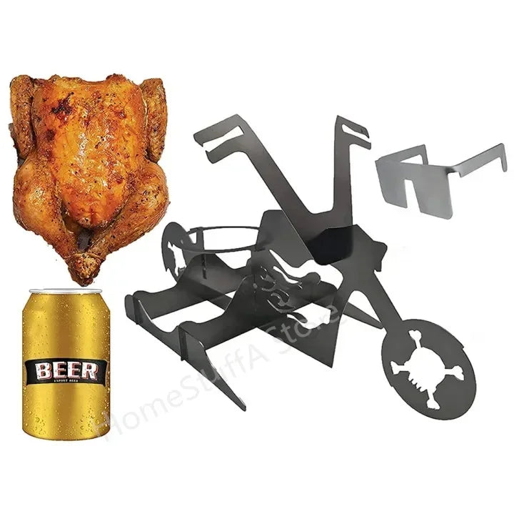 Motorcycle Chicken Roaster Rack