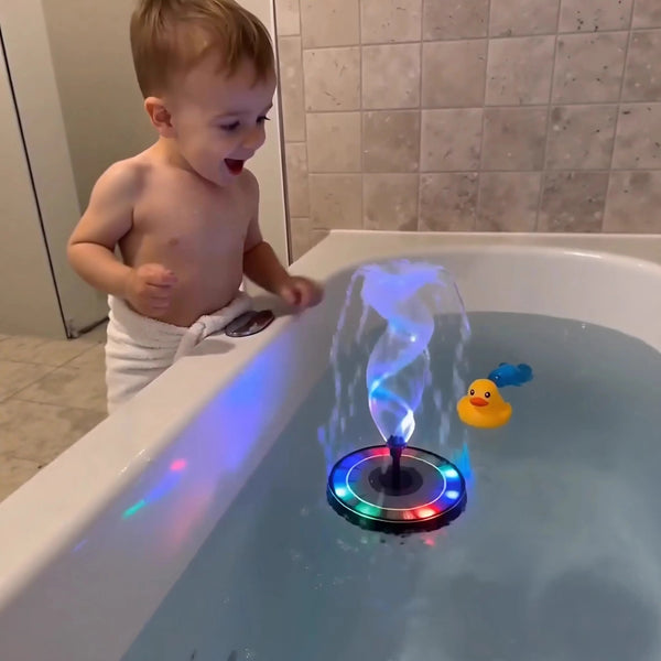 Powerful LED Bath Rainbow Fountain🌈💦